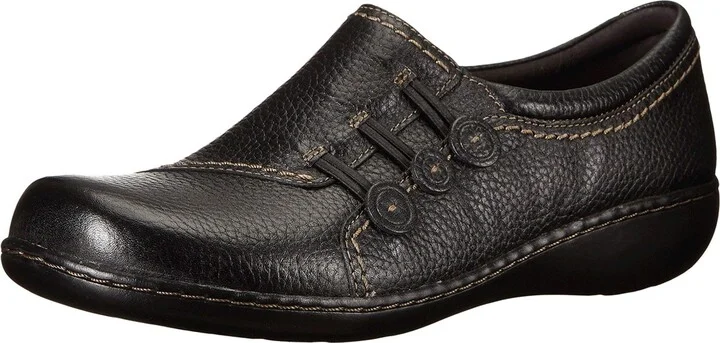 Clarks womens Ashland Effie loafers shoes