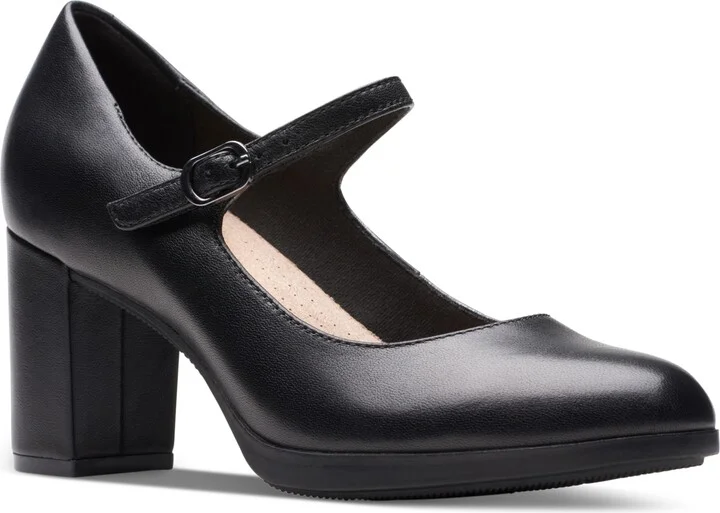 Clarks Women's Bayla Nora Platform Mary Jane Dress Pumps