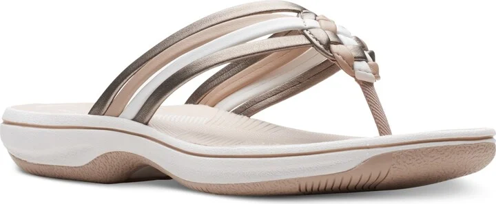 Clarks Women's Breeze Coral Thong Sandals