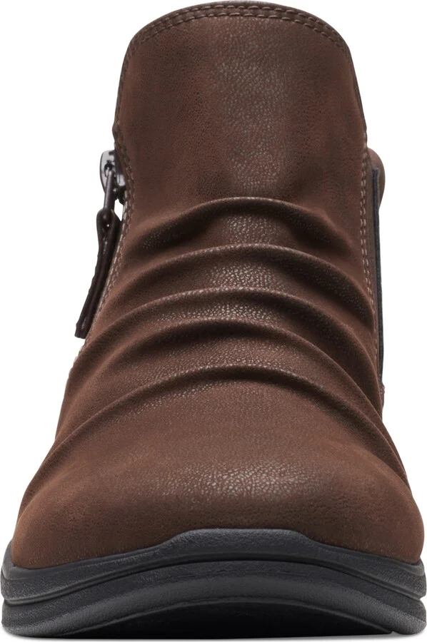 Clarks Women's Breeze Range Ruched Ankle Booties - Image 8