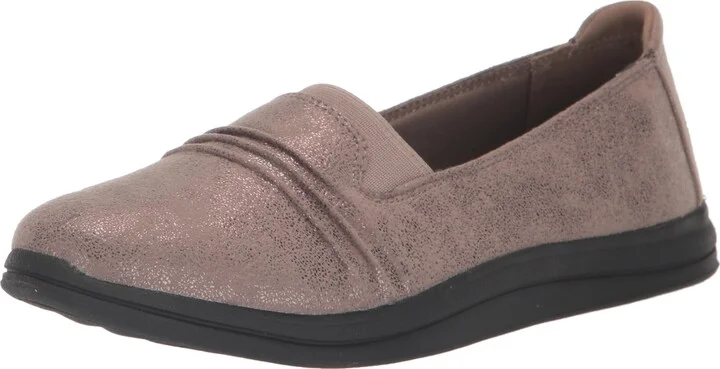 Taupe Metallic Synthetic