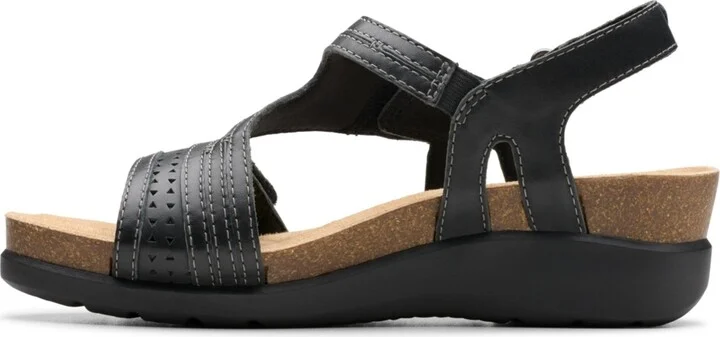 Clarks Women's Calenne Carmen Slip On Flat Sandals - Image 4