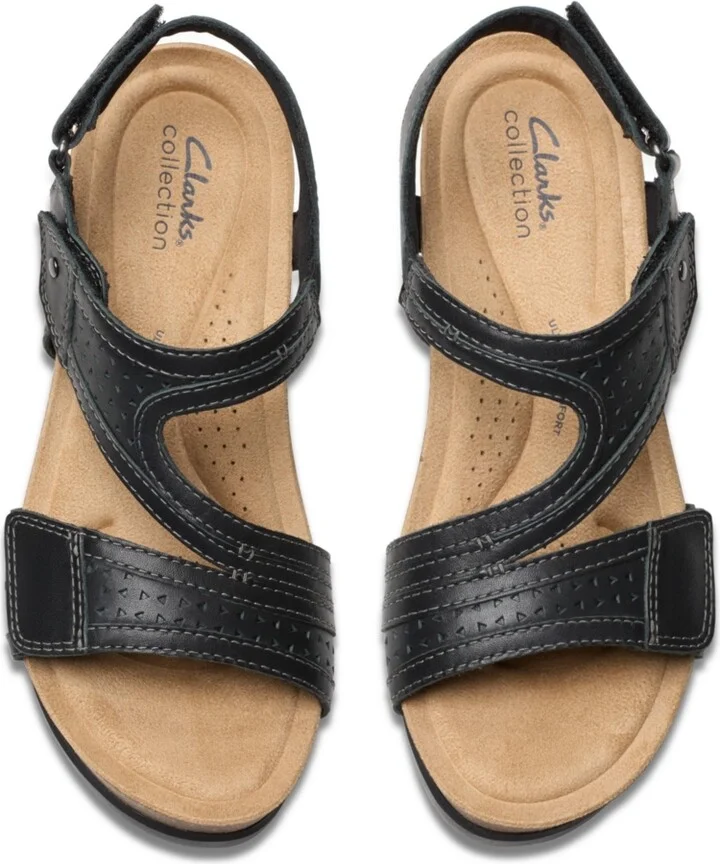 Clarks Women's Calenne Carmen Slip On Flat Sandals - Image 5