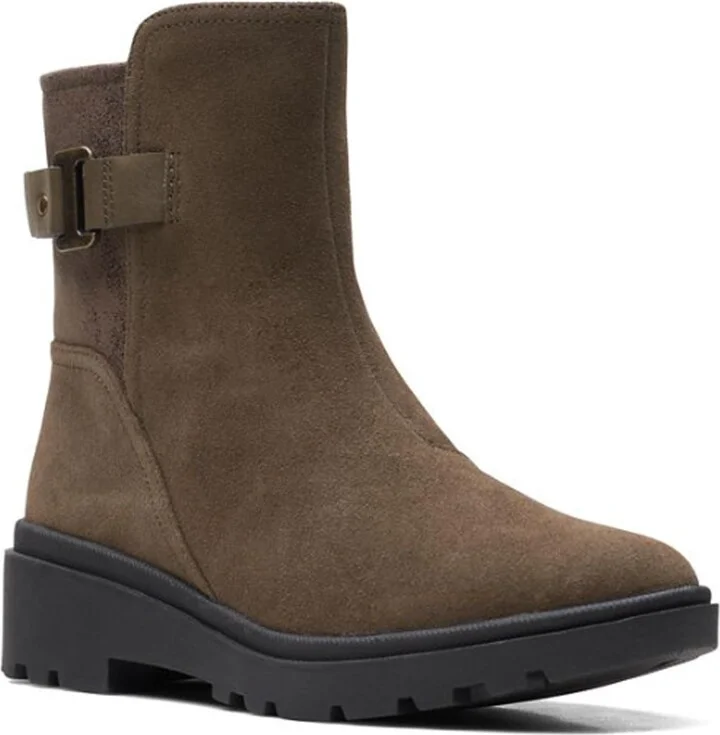 Dark Olive Suede