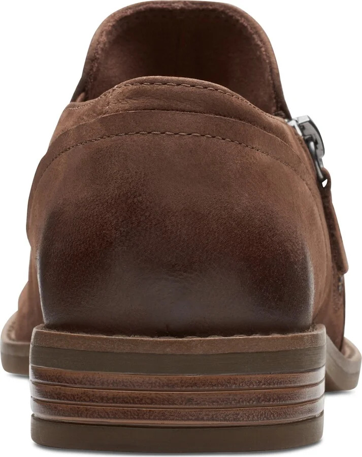 Clarks Women's Camzin Pace Ruched Zip Ankle Booties - Image 8