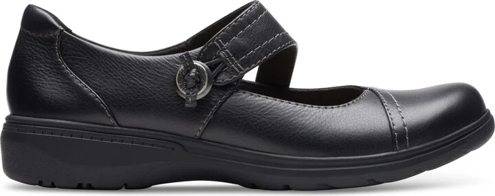 Clarks Women's Carleigh Jane Top-Stitched Strap Shoes - Image 2