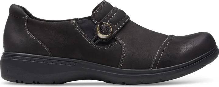 Clarks Women's Carleigh Pearl Strapped Slip-On Shoes - Image 6