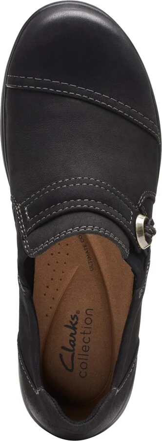 Clarks Women's Carleigh Pearl Strapped Slip-On Shoes - Image 8