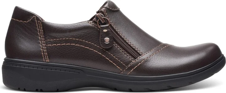 Clarks Women's Carleigh Ray Round-Toe Side-Zip Shoes - Image 6