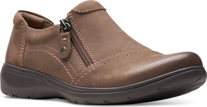 Clarks Women's Carleigh Ray Round-Toe Side-Zip Shoes
