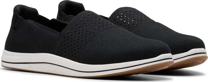 Clarks Women's Cloud Steppers Breeze Vibe Flat Shoes - Image 5