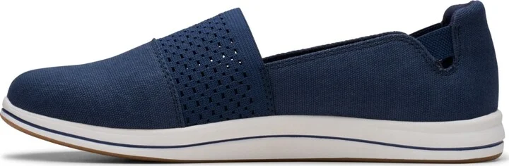 Clarks Women's Cloud Steppers Breeze Vibe Flat Shoes - Image 8