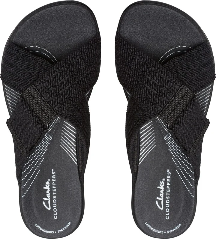 Clarks Women's Cloudsteppers Arla Wave Sandals - Image 4