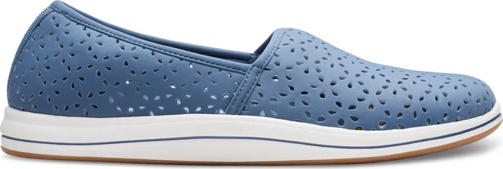 Clarks Women's Cloudsteppers Breeze Emily Perforated Loafer Flats - Image 2