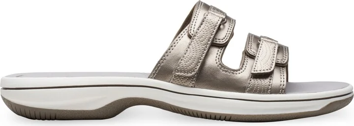 Clarks Women's Cloudsteppers Breeze Piper Comfort Slide Sandals - Image 2