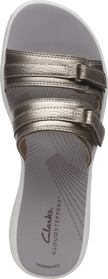 Clarks Women's Cloudsteppers Breeze Piper Comfort Slide Sandals - Image 4
