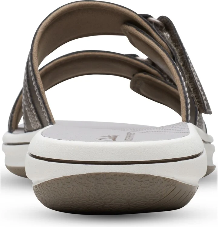Clarks Women's Cloudsteppers Breeze Piper Comfort Slide Sandals - Image 6