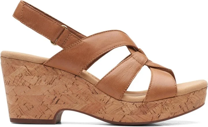 Clarks Women's Collection Giselle Beach Slingback Wedge Sandals - Image 2