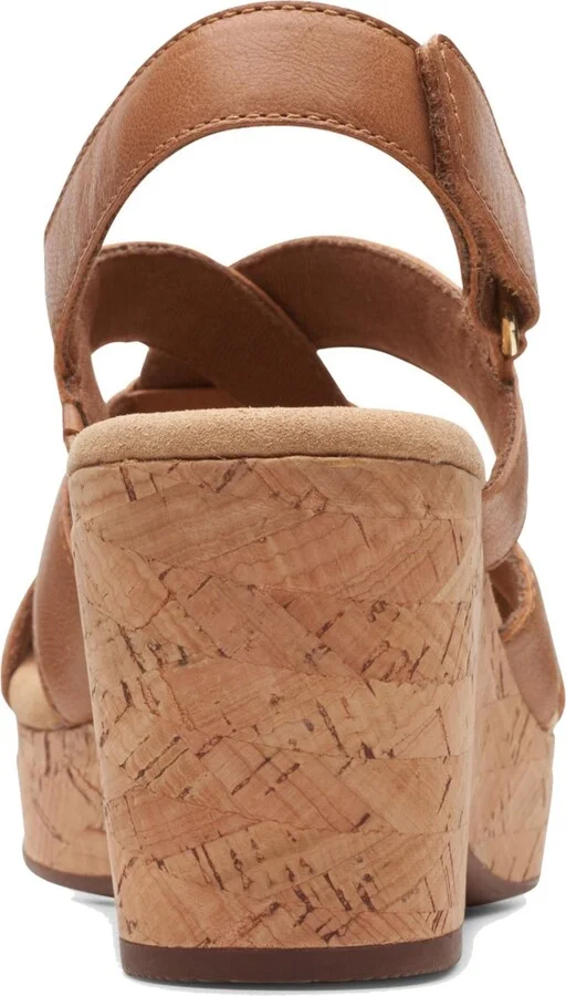 Clarks Women's Collection Giselle Beach Slingback Wedge Sandals - Image 3