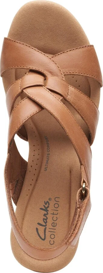 Clarks Women's Collection Giselle Beach Slingback Wedge Sandals - Image 5