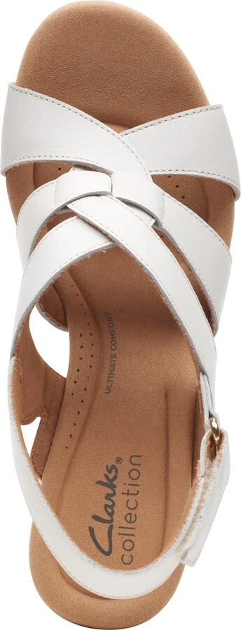 Clarks Women's Collection Giselle Beach Slingback Wedge Sandals - Image 10