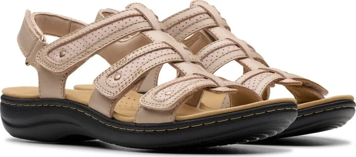 Clarks Women's Collection Laurieann Ivy Rip Tape Sandals - Image 5