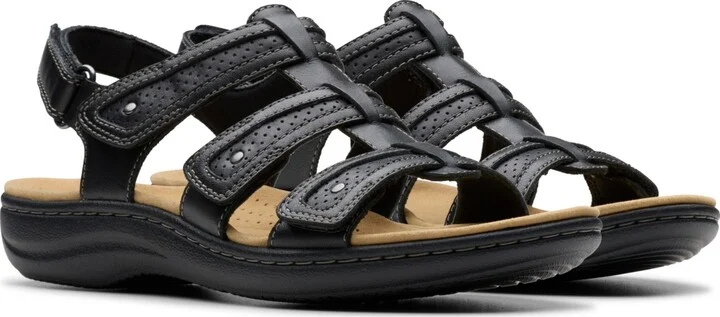 Clarks Women's Collection Laurieann Ivy Rip Tape Sandals - Image 10