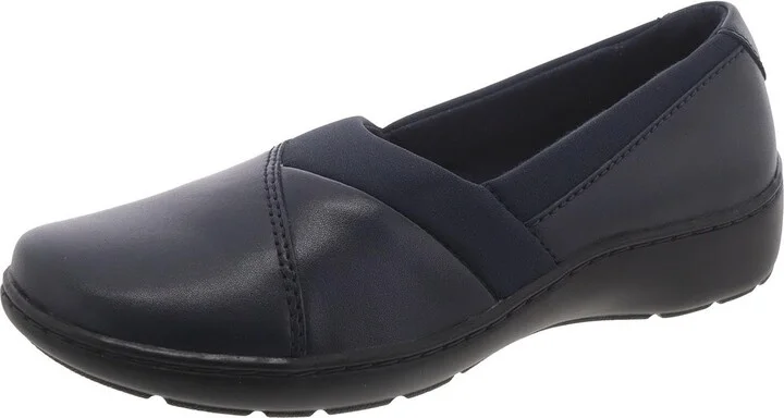 Navy Leather