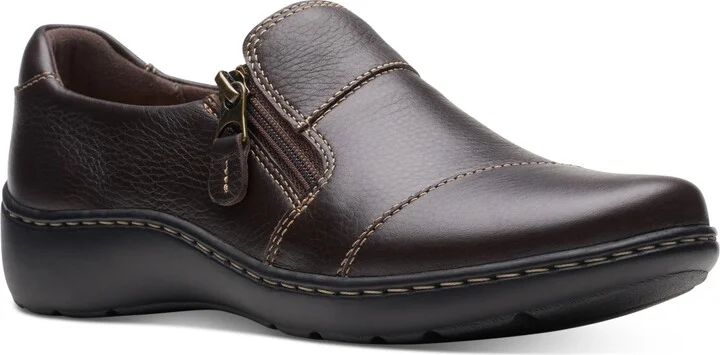 Clarks Women's Cora Harbor Zip Flats