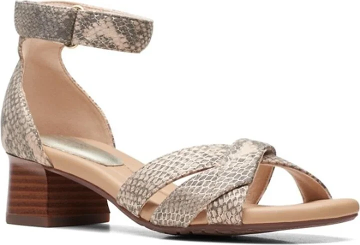 Beige Metallic Synthetic