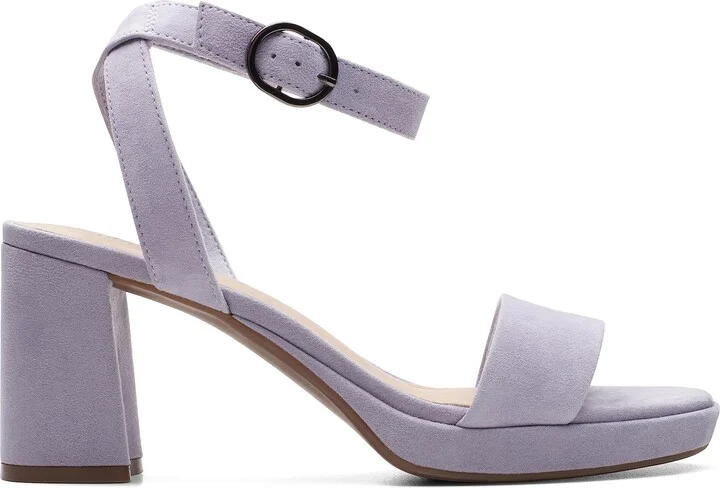 Blue Grey Suede