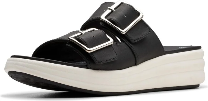 Clarks Women's Drift Buckle Slide Sandal