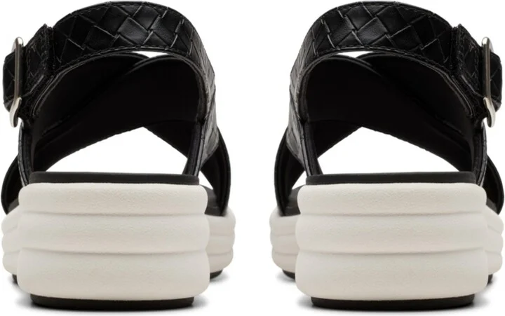 Clarks Women's Drift Sun Slip-On Slingback Wedge Sandals - Image 3
