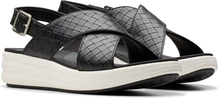 Clarks Women's Drift Sun Slip-On Slingback Wedge Sandals - Image 6