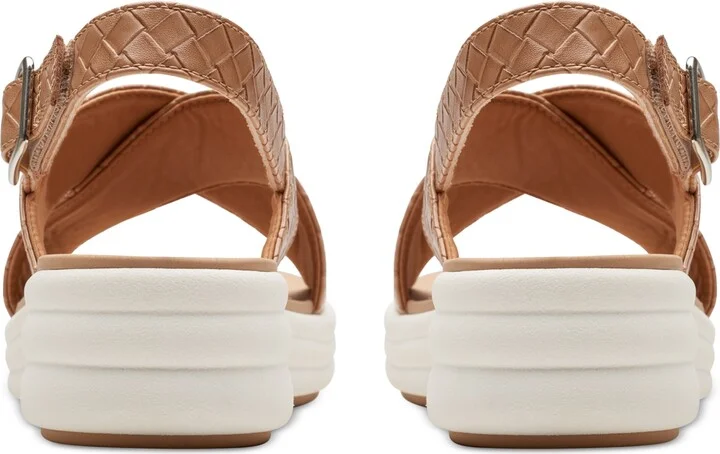 Clarks Women's Drift Sun Slip-On Slingback Wedge Sandals - Image 8