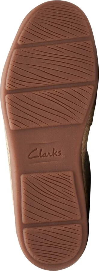 Clarks Women's Elaina Rae Textured Jute-Trim Flats - Image 5