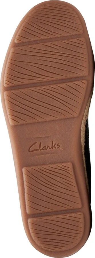 Clarks Women's Elaina Rae Textured Jute-Trim Flats - Image 9