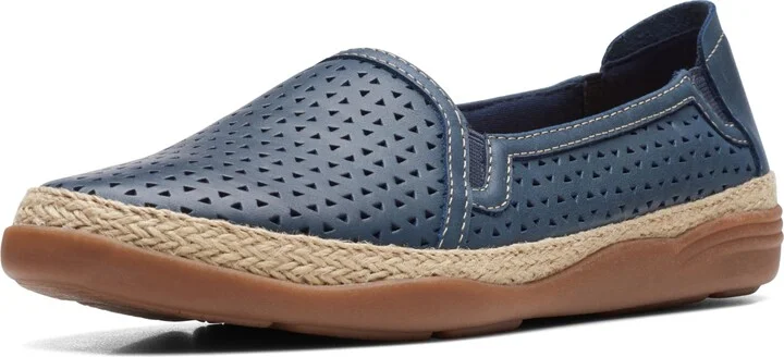 Navy Leather