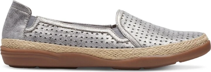 Clarks Women's Elaina Ruby Slip-On Espadrille Flats - Image 2