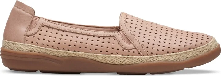 Clarks Women's Elaina Ruby Slip-On Espadrille Flats - Image 7