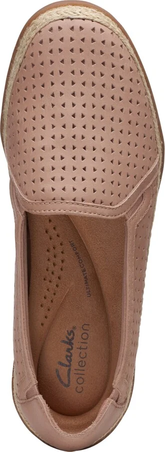 Clarks Women's Elaina Ruby Slip-On Espadrille Flats - Image 9