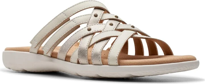 Off White Multi Leather