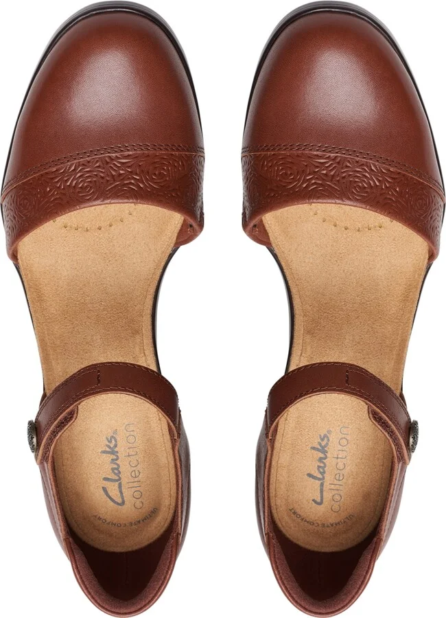 Clarks Women's Emily 2 Ketra Ankle-Strap Pumps - Image 4
