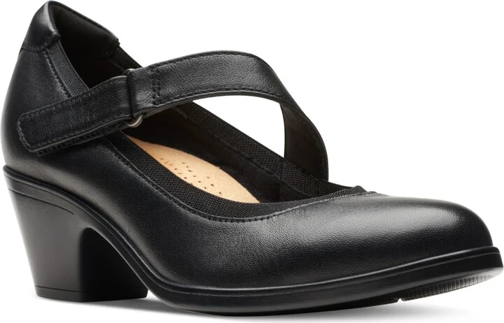 Clarks Women's Emily Mabel Asymmetric Mary Jane Shoes