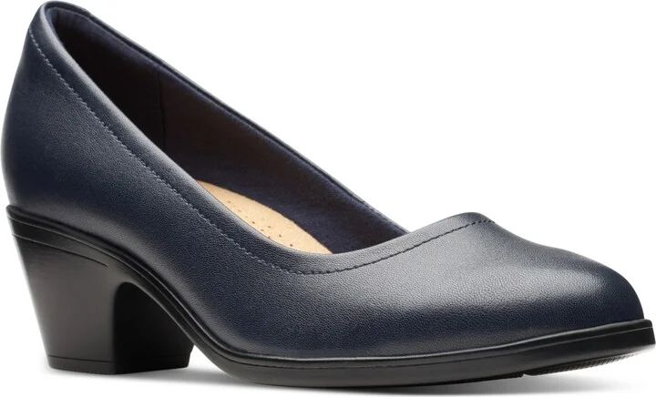 Navy Leather