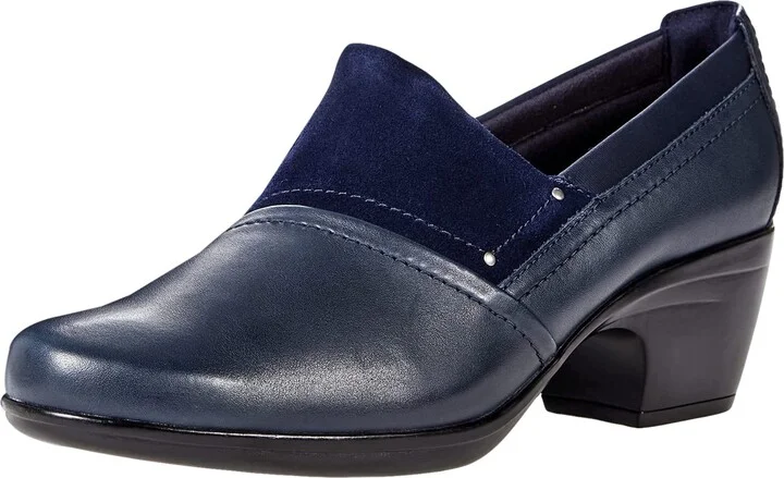 Navy Leather