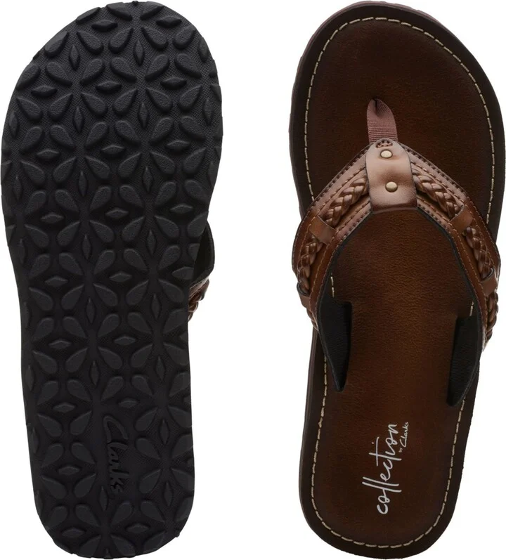 Clarks Women's Fenner Nerice Flip-Flops - Image 4