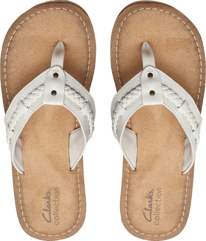 Clarks Women's Fenner Nerice Flip-Flops - Image 9