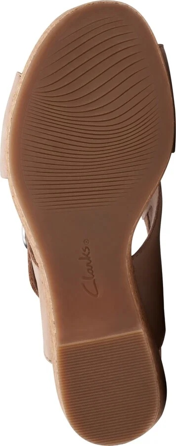 Clarks Women's Giselle Dove Wedge Sandals - Image 5