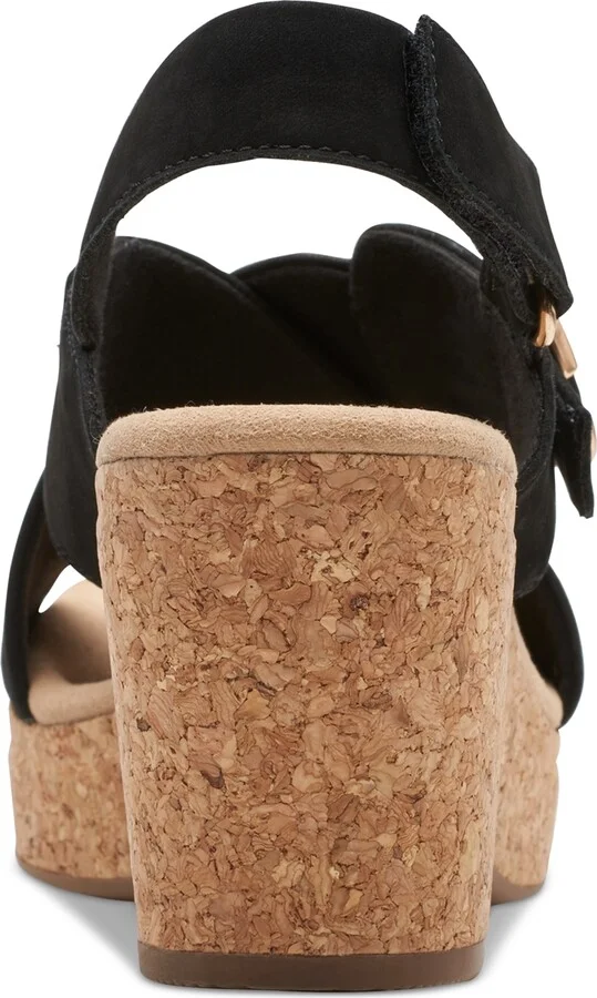 Clarks Women's Giselle Dove Wedge Sandals - Image 8